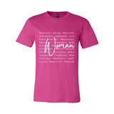 Definition of a Woman - Woman's Empowerment Tee - White