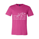Let Them - Women's Empowerment Tee  - White