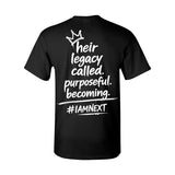 I AM HIM — Prince Becoming | White Ink | T-Shirt | Legacy Collection