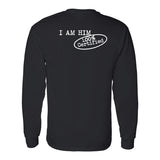 I AM HIM — Husband Definition | White Ink | Long Sleeve Tee | Definitions of HIM Collection
