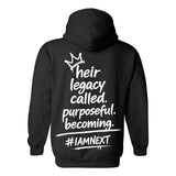 I AM HIM — Prince Becoming | White Ink | Pullover Hoodie | Legacy Collection