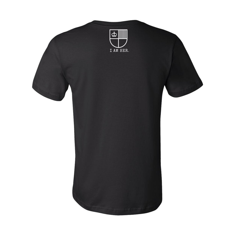 Unwavering Resolve Women's Tee – HER Faith Stands Firm - White