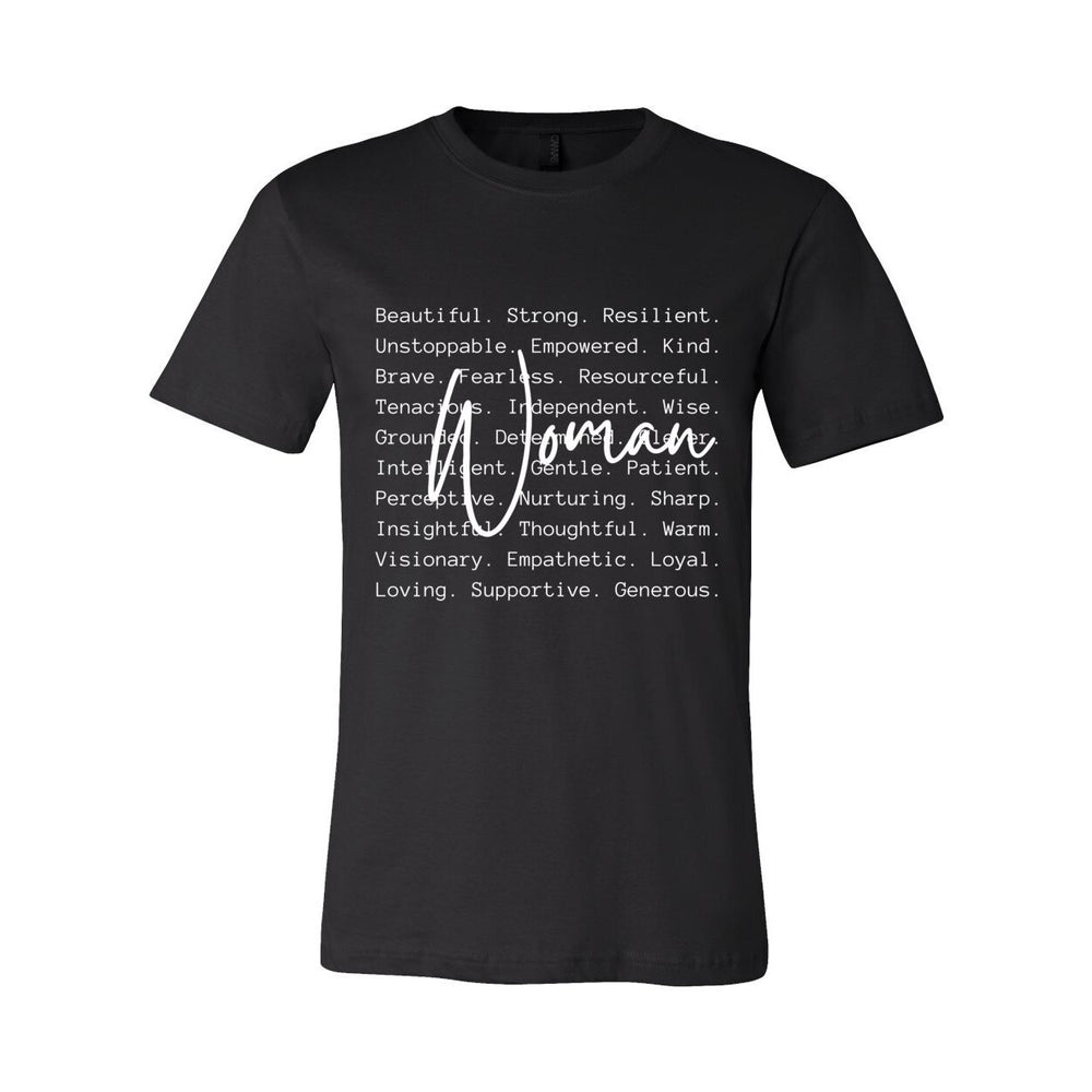 Definition of a Woman - Woman's Empowerment Tee - White