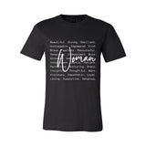 Definition of a Woman - Woman's Empowerment Tee - White