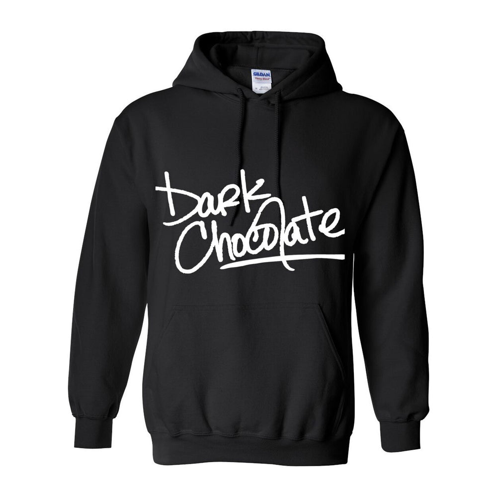 Dark Chocolate – Women's Hoodie | Deep Melanin Royalty | Statement Hoodie for Black Women - White