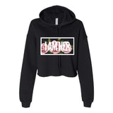 I AM HER en Rose - Women's Cropped Fleece Hoodie