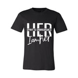 HER Spirit is Unbreakable Women's Tee – HER Light Can’t Be Dimmed - White