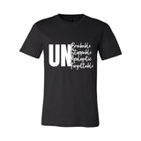 Unbreakable Unstoppable Unapologetic Unforgettable Women's T-Shirt - White