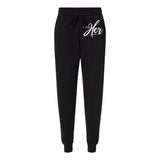 I AM HER Signature Crewneck + Jogger + Pom-Pom Beanie Set