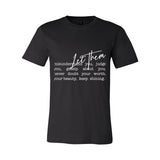 Let Them - Women's Empowerment Tee  - White
