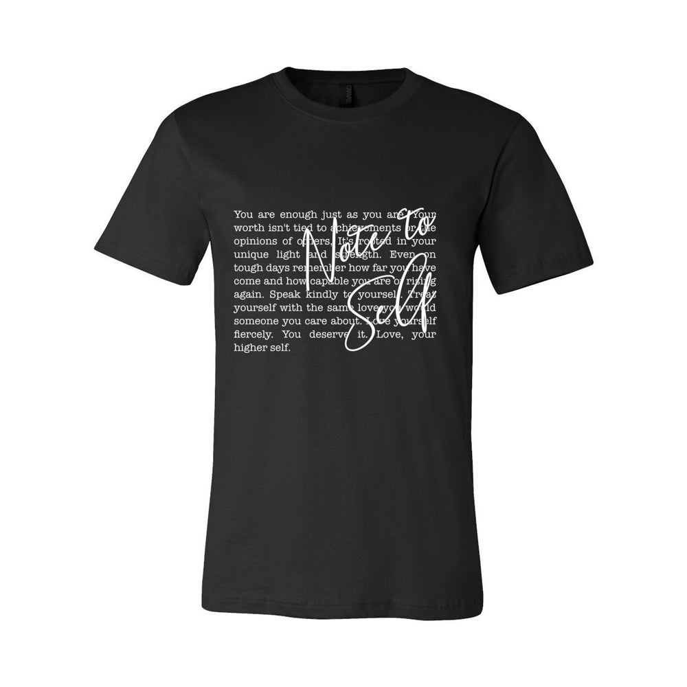 Note To Self Women's Tee – Sacred Reminders - White