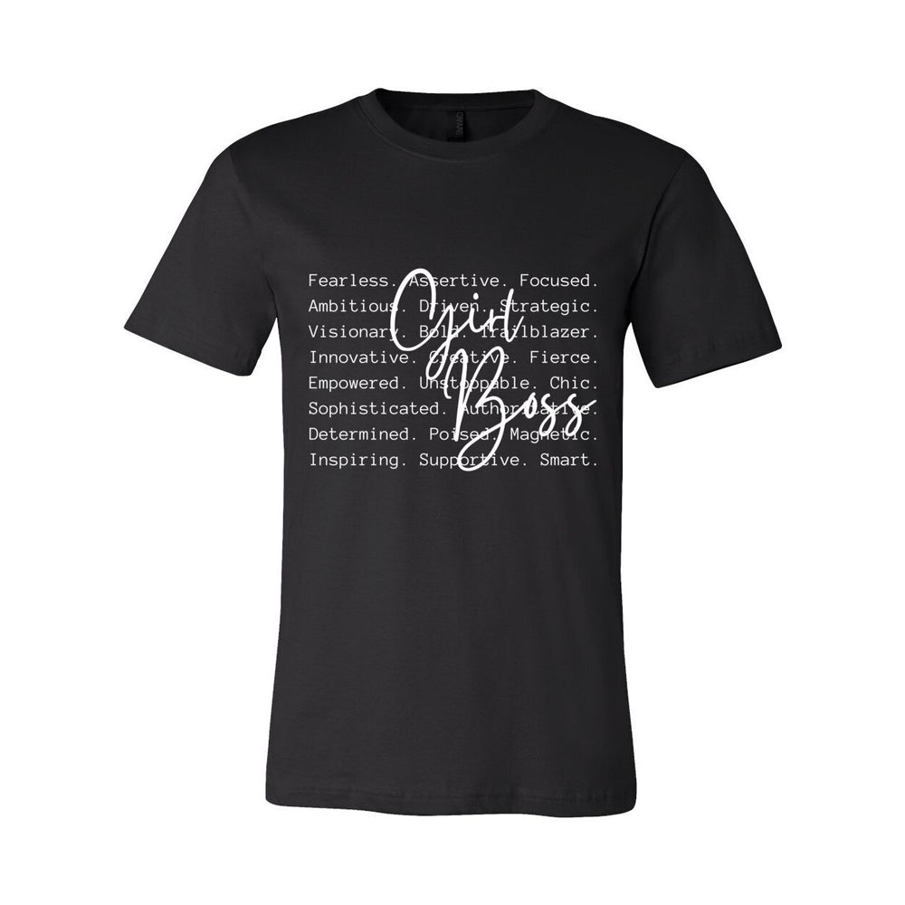 Girlboss Women's Tee – Definition of a Boss Babe - White