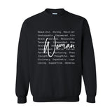 Definition of a Woman Crewneck – The Statement. The Standard - W