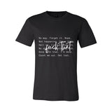 F*ck That T-Shirt | Bold Boundary Statement Tee - White