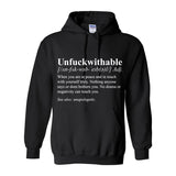 Unf*ckwithable Hoodie | Unbothered Energy - White