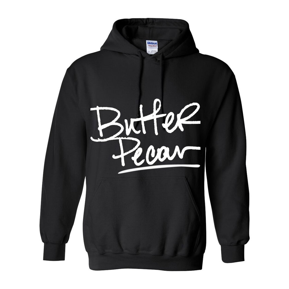Butter Pecan – Women's Hoodie | Caramel Brown Melanin Affirmation - White