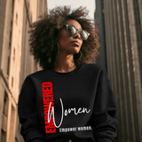 Empowered Women Empower Women Crewneck | Feminist Sweater - Black