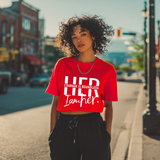 Boundless Courage Tee – Empowering HER to Live Fearlessly - White