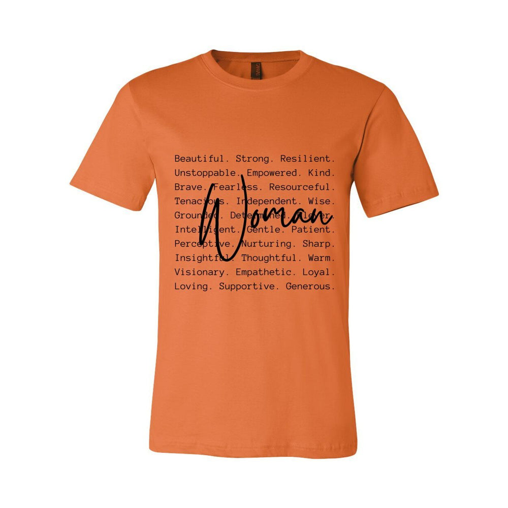 Definition of a Woman - Woman's Empowerment Tee