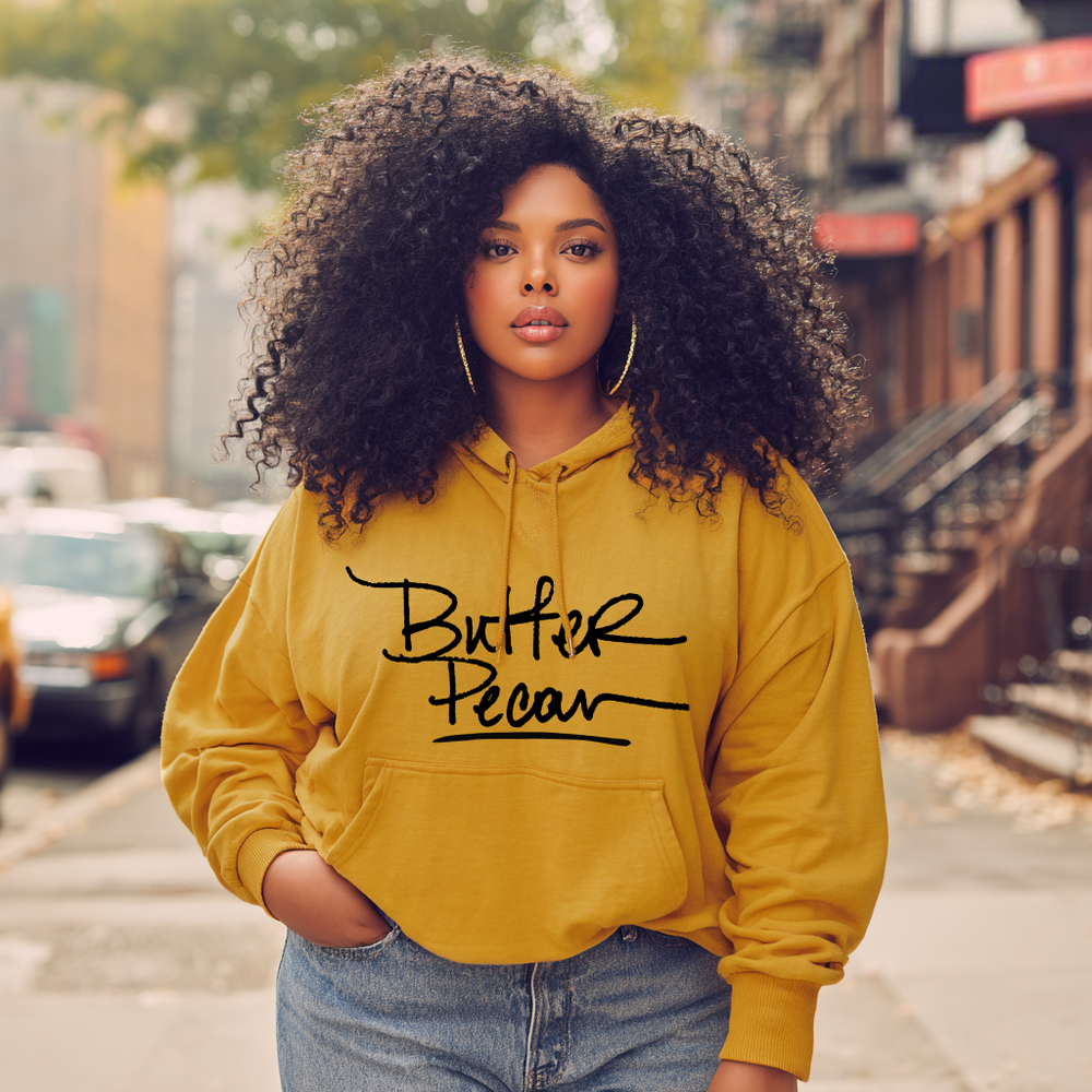 Butter Pecan – Women's Hoodie | Caramel Brown Melanin Affirmation