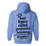 I AM HIM — Prince Becoming | Black Ink | Pullover Hoodie | Legacy Collection