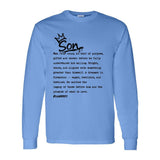 I AM HIM — Son Definition | Black Ink | Long Sleeve Tee | Legacy Collection