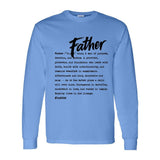 I AM HIM — Father Definition | Black Ink | Long Sleeve Tee | Definitions of HIM Collection