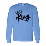 I AM HIM — King Sovereign | Black Ink | Long Sleeve Tee | King Collection