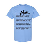 I AM HIM — Man Definition | Black Ink | T-Shirt | Definitions of HIM Collection