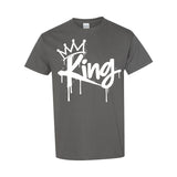 I AM HIM — King Sovereign | White Ink | T-Shirt | King Collection