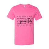 F*ck That T-Shirt | Bold Boundary Statement Tee