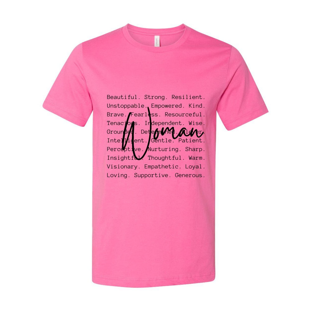 Definition of a Woman - Woman's Empowerment Tee