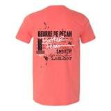 Butter Pecan – Women's Tee | Soft Golden Power | White on Black