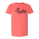 Mocha – Moka | Bold & Beautiful | Women's Tee - White on Black