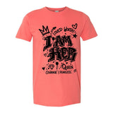 I AM HER — Black Graffiti Graphic Tee | Around the Way Girl Collection