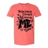 The Only Person I Ever Had to Convince Was ME — Black Graffiti Tee | Around the Way Girl Collection