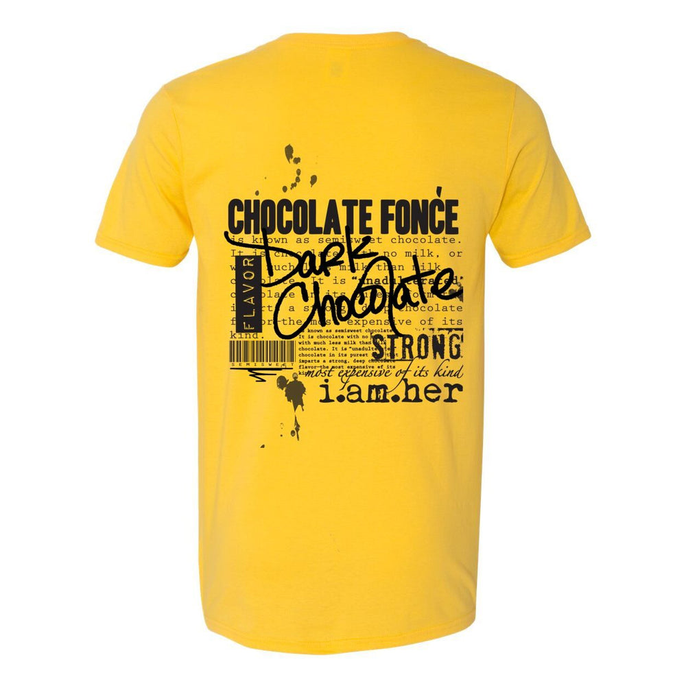 Dark Chocolate Women's Tee – Chocolat Fonce | Deep. Bold. Beautiful.