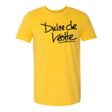 Dulce de Leche – Women's Tee | Sweet. Soft. Strong. | White on Black