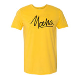 Mocha – Moka | Bold & Beautiful | Women's Tee - White on Black