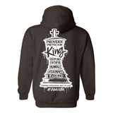 I AM HIM — King's Gambit | White Ink | Pullover Hoodie | King Collection