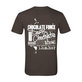 Dark Chocolate Women's Tee – Chocolat Fonce | Deep. Bold. Beautiful - White