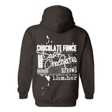 Dark Chocolate – Women's Hoodie | Deep Melanin Royalty | Statement Hoodie for Black Women - White