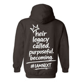 I AM HIM — Prince Becoming | White Ink | Pullover Hoodie | Legacy Collection
