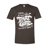 That Girl — White Graffiti Graphic Tee | Around the Way Girl Collection