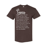 I AM HIM — Legacy Definition | White Ink | T-Shirt | Legacy Collection