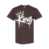 I AM HIM — King Sovereign | White Ink | T-Shirt | King Collection