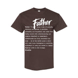I AM HIM — Father Definition | White Ink | T-Shirt | Definitions of HIM Collection