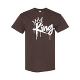 I AM HIM — King Anointed | White Ink | T-Shirt | King Collection