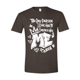 The Only Person I Ever Had to Convince Was ME — White Graffiti Tee | Around the Way Girl Collection