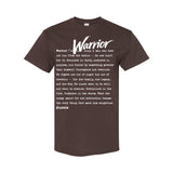 I AM HIM — Warrior Definition | White Ink | T-Shirt | Definitions of HIM Collection